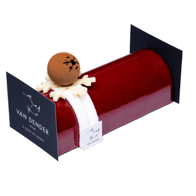 Bûche Fruits rouges-Sweet Bakery Van Dender